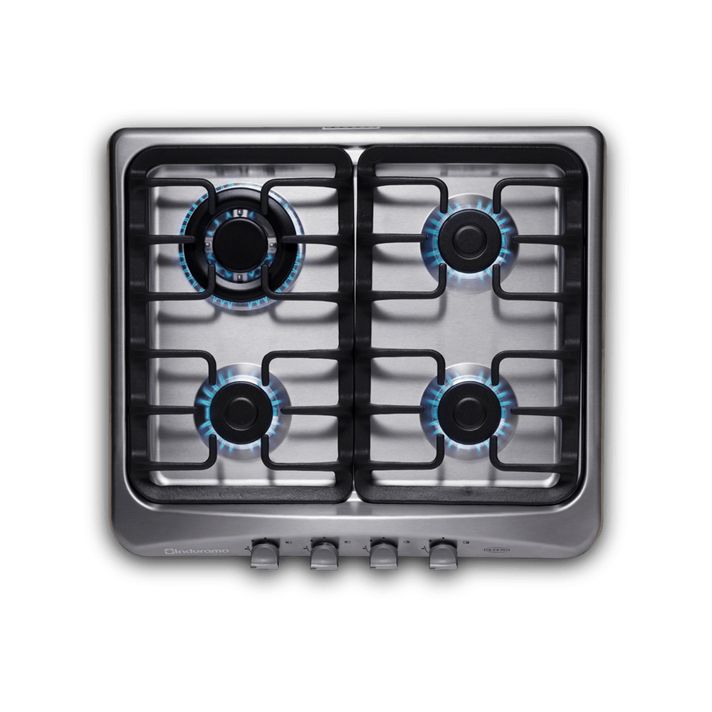 ENCIMERA A GAS 4 QUEMADORES - 60CM