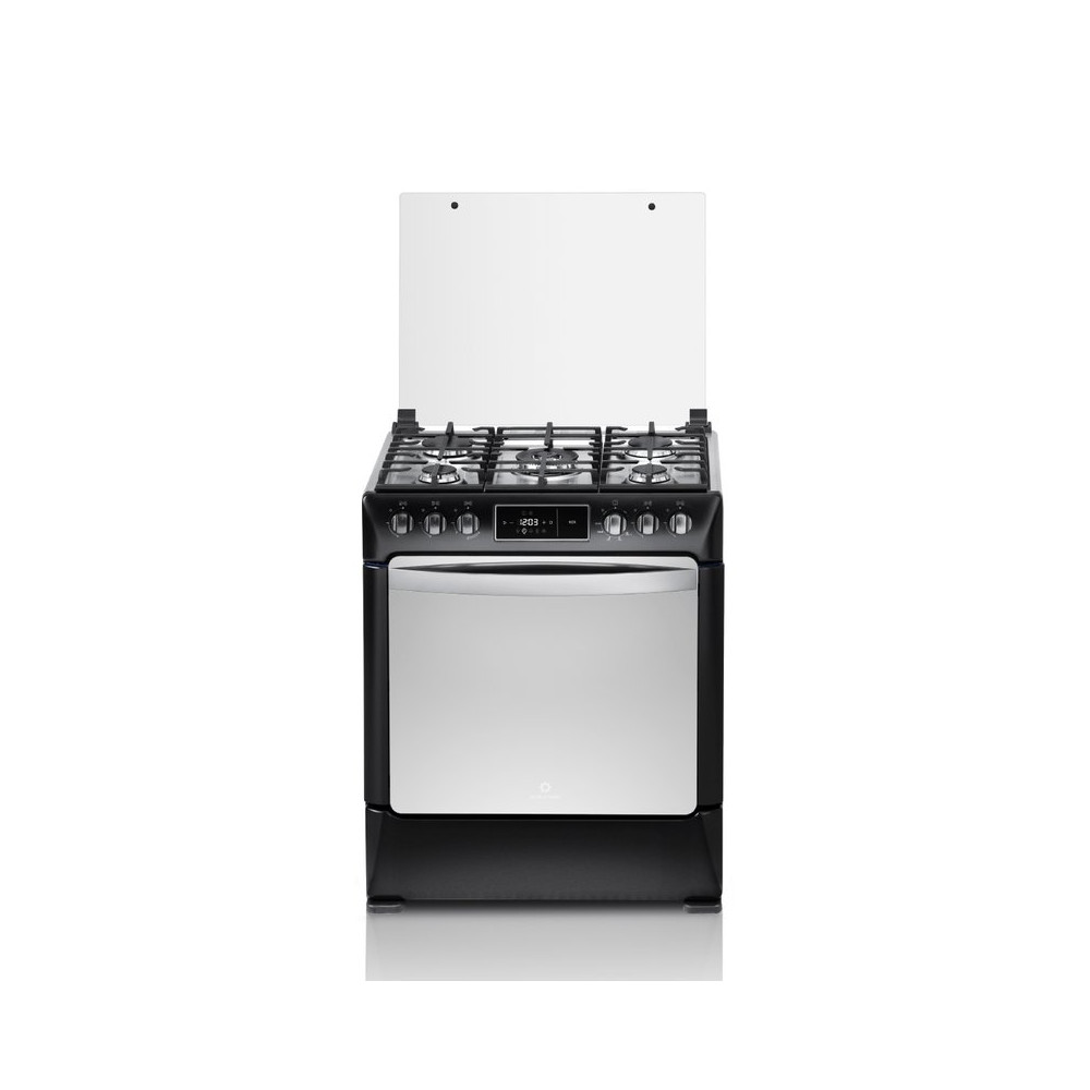 COCINA A GAS NIZA ZAFIRO 5 QUEMADORES 30" NEGRA COCINA A GAS NIZA ZAFIRO 5 QUEMADORES 30" NEGRA