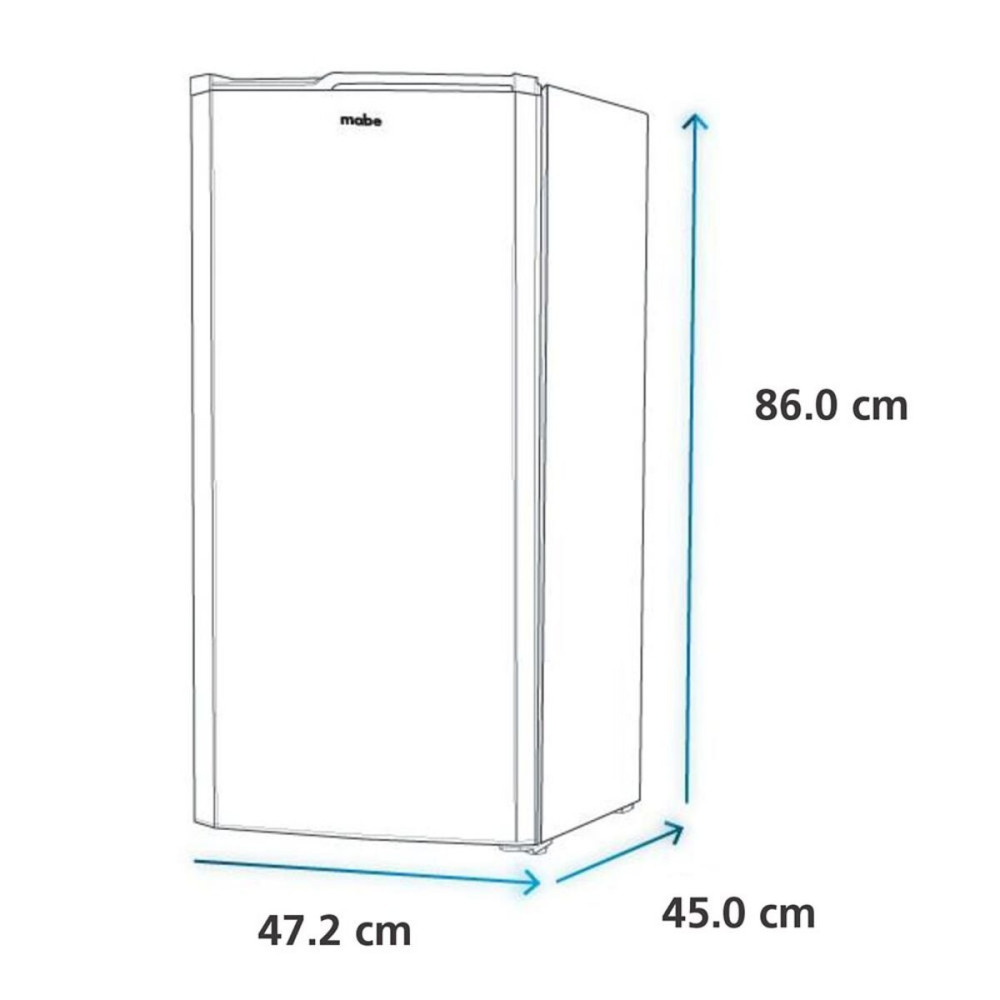 Frigobar de 93 litros blanco mabe - RMF04ERX0