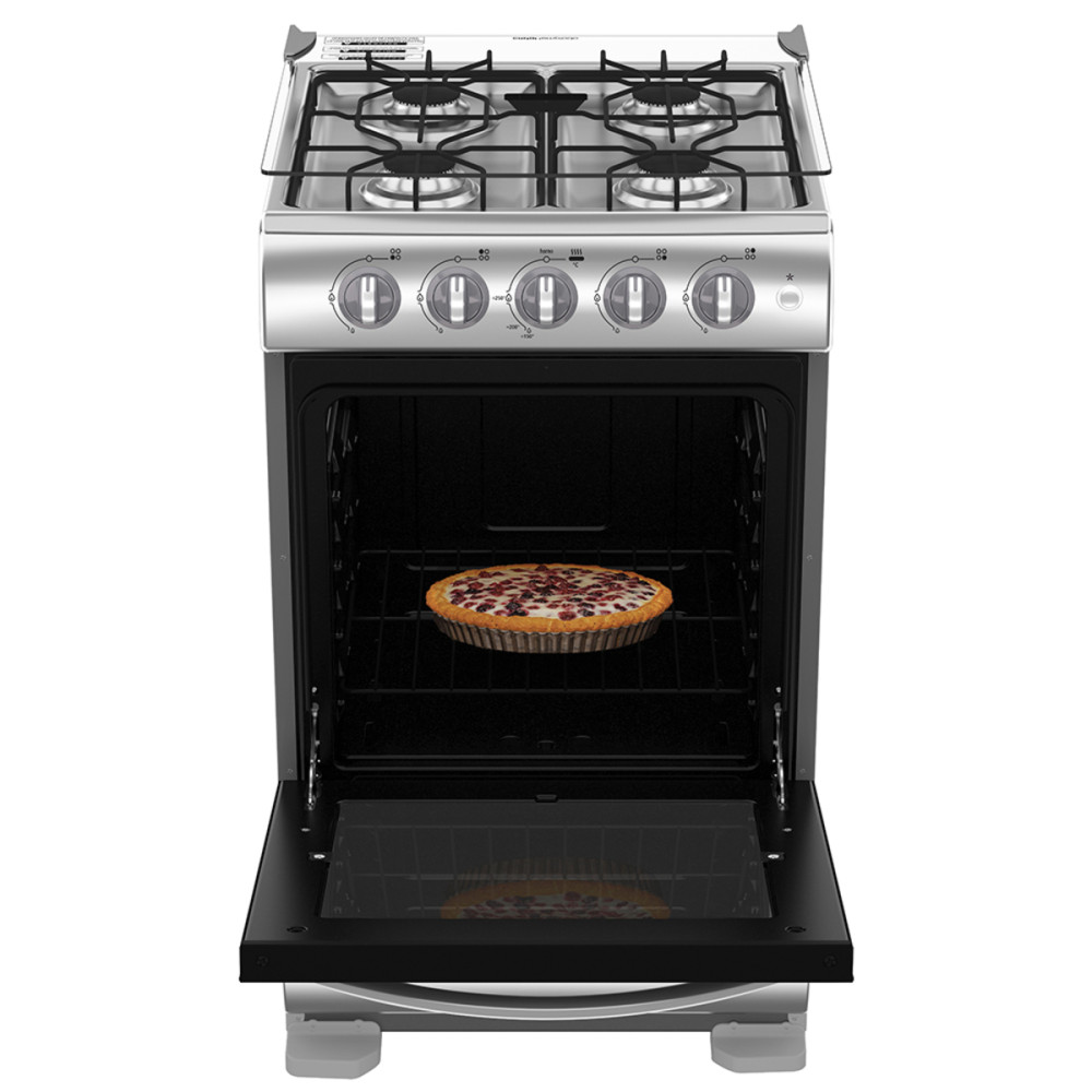 Cocina de Piso a Gas 52 cm Inox Mabe - TX5120EX3