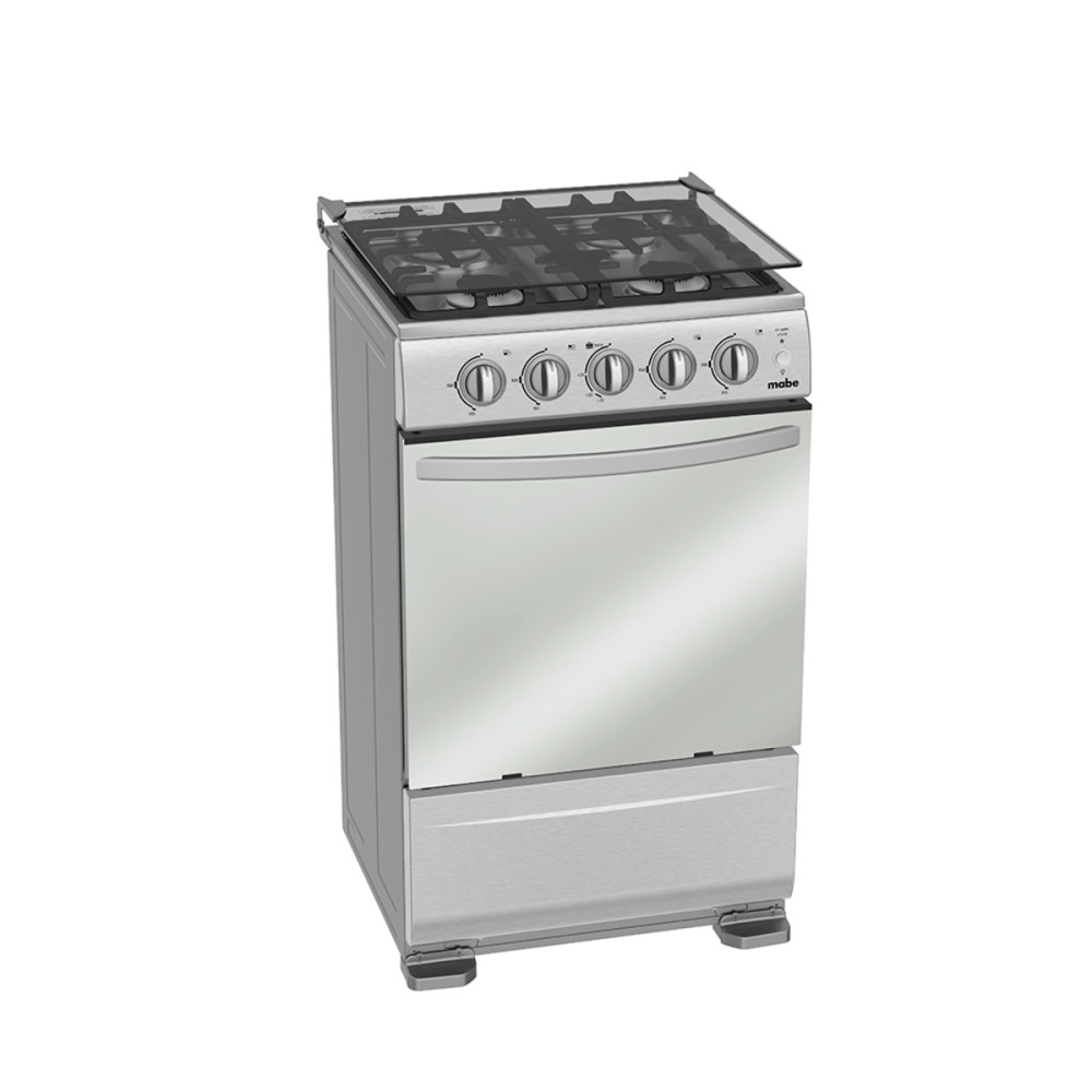 Cocina de piso 52 cm Inoxidable Mabe - EM5130FX0