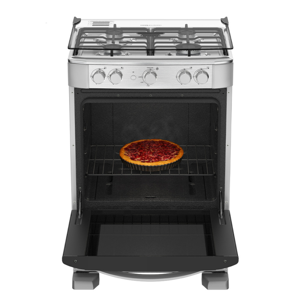 Cocina de piso de 60 cm a gas grafito mabe - EM6020SG0