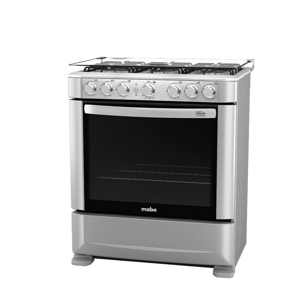 Cocina de Piso a Gas 76 cm Grafito Mabe - EM7610SG0