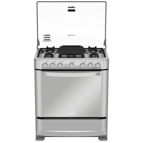 Cocina de Piso a Gas 76 cm Grafito Mabe - EM7610SG0