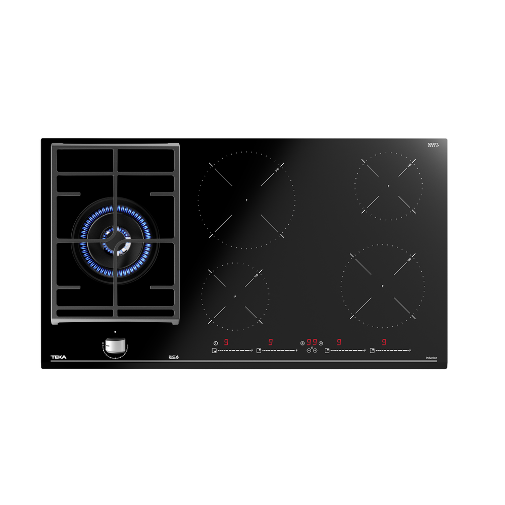 JZC 95314 ABB BK (LAT) COCINA MIXTA 1 GAS - 4 INDUCCION JZC 95314 ABB BK (LAT) COCINA MIXTA 1 GAS - 4 INDUCCION
