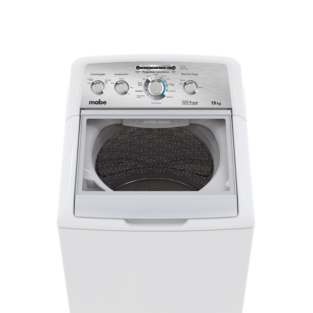 Lavadora automática de 19 kg blanca mabe - LME79104WBAB1