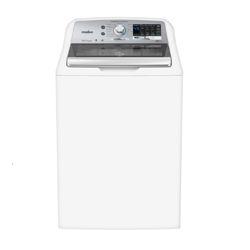 Lavadora Automática Aqua Saver Green High Efficiency 22 kg Blanca con Sanitizado Mabe - LMH72201WBAB1