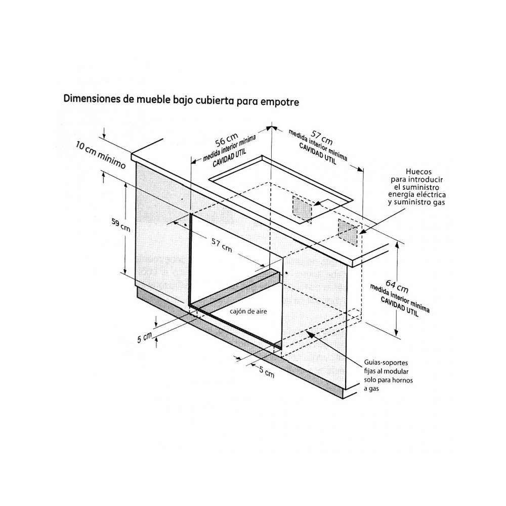 HG6045EYAI2 - Horno elec 220V GE HG6045EYAI2 - Horno elec 220V GE