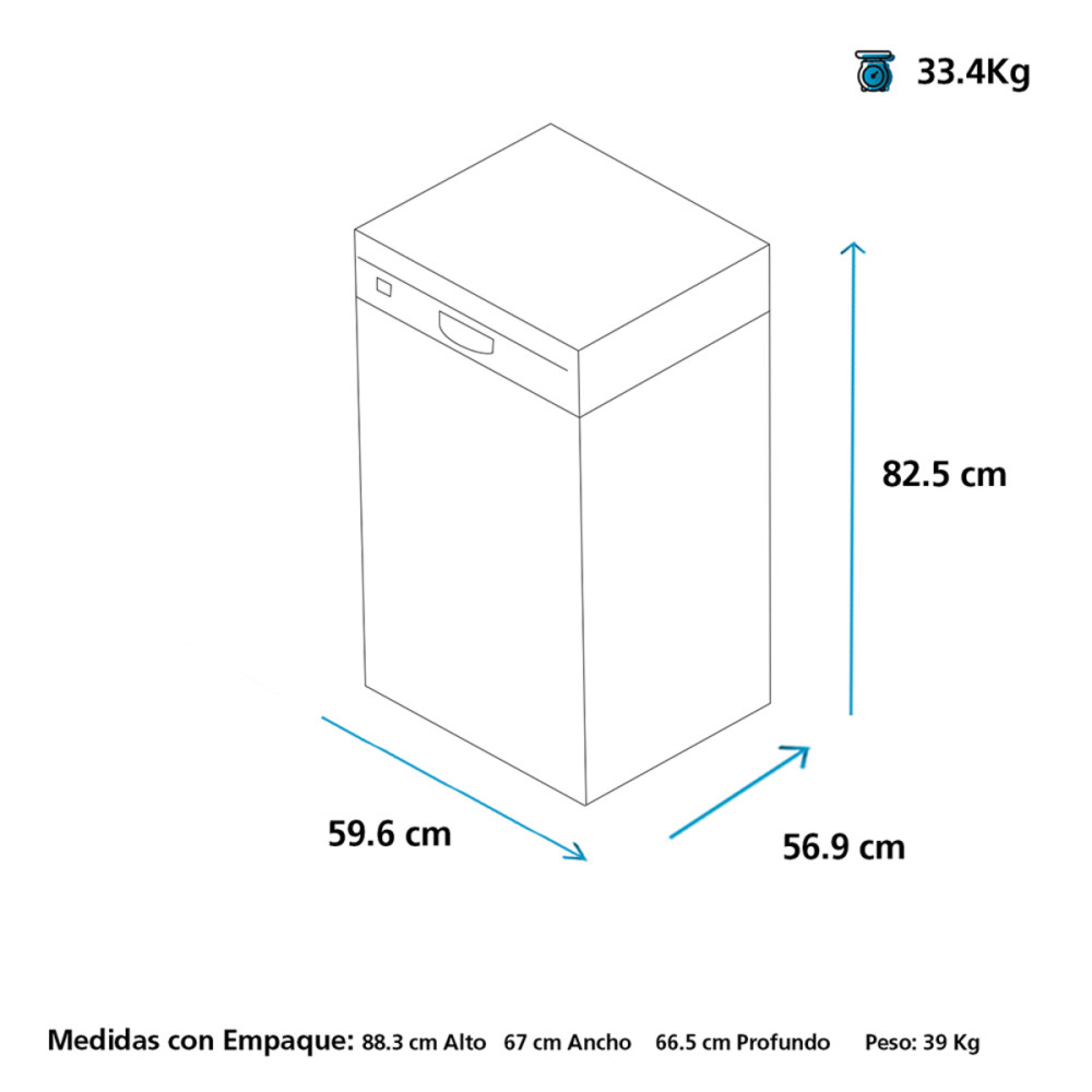 Lavavajillas de 96 piezas GE Appliances inoxidable - GBT632SSMSSEC Lavavajillas de 96 piezas GE Appliances inoxidable - GBT632SSMSSEC
