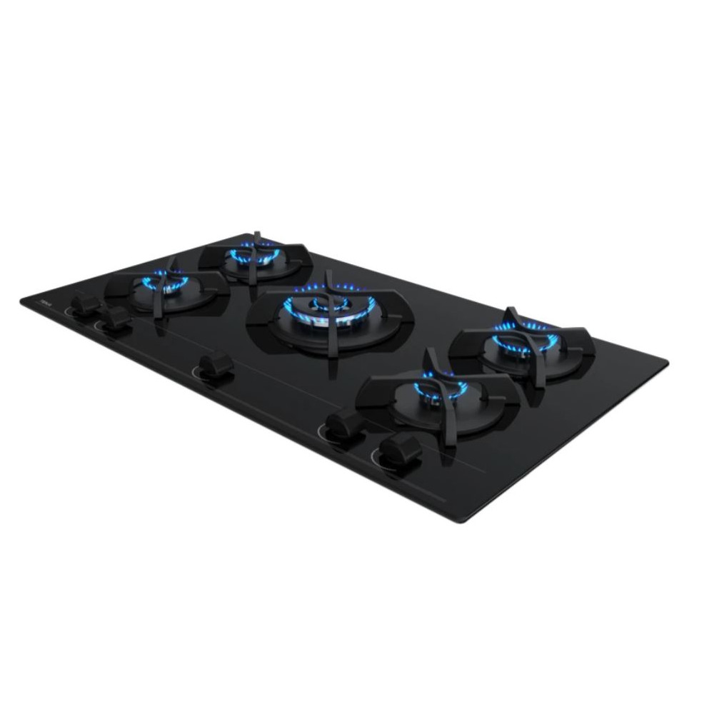 GBC 95030 KBB BK ENCIMERA GAS ON GLASS 90CM TEKA