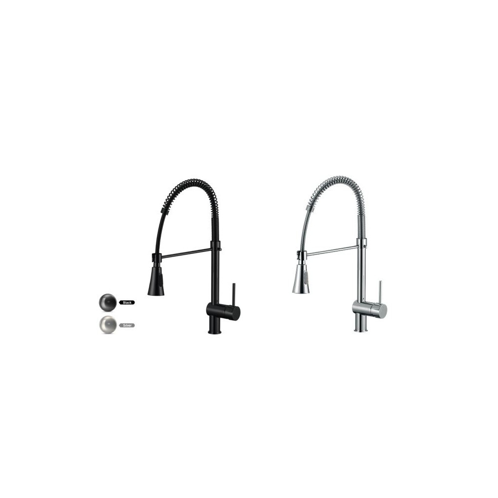 Grifería V Black / Silver