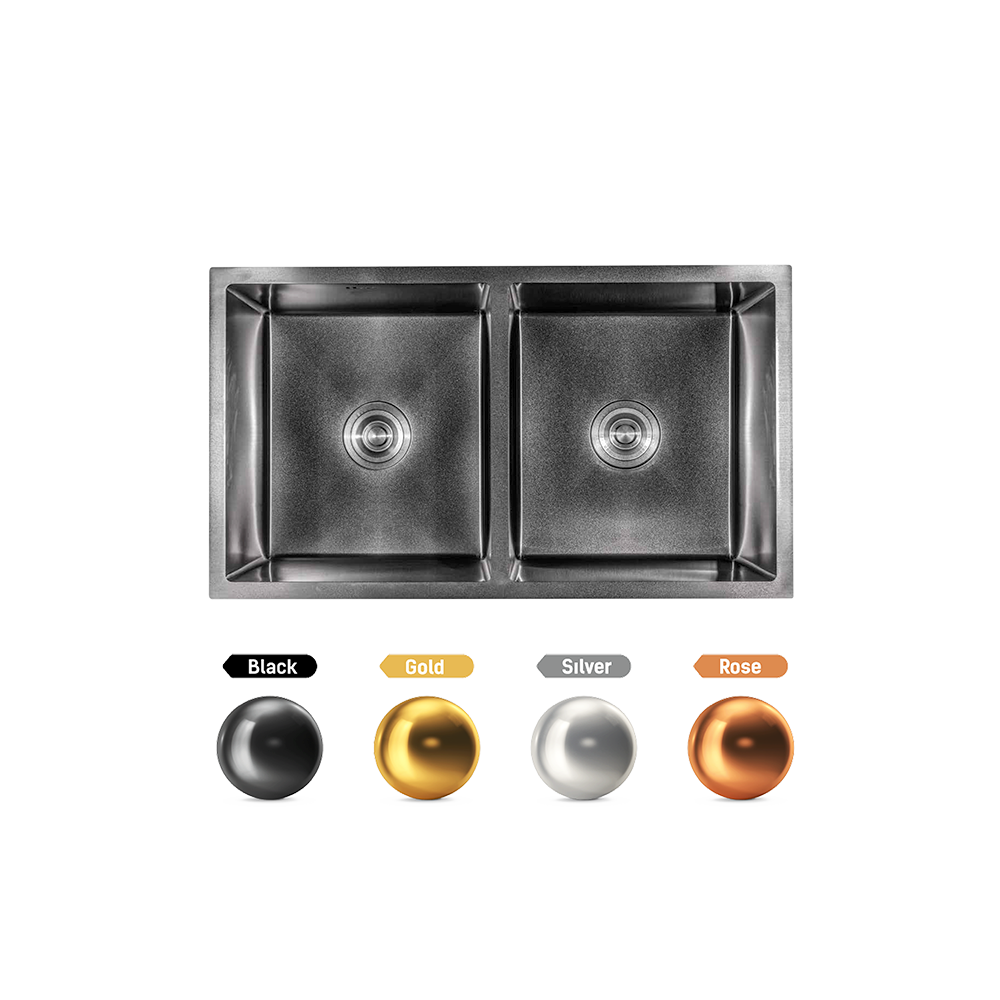 Fregadero Luxury Premium N Black / Silver / Gold / Rose + Accesorios (gratis)