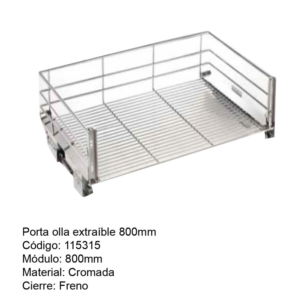 PORTA OLLA ST800A-800 R/FRENO F/EXTRABLE M800