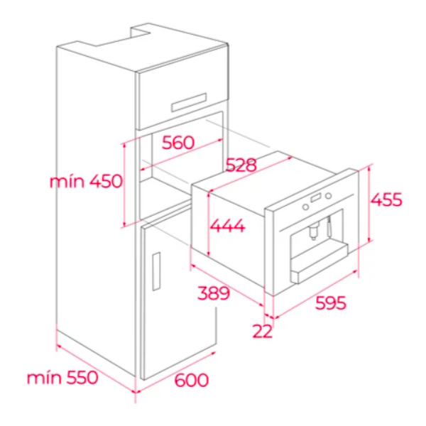 CAFETERA CLC 855 GM INOX