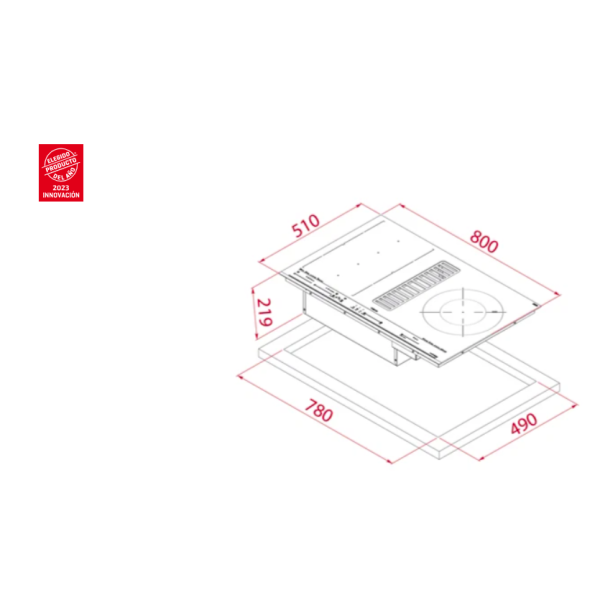 AFC 87628 HOOD IN HOB * + Set de Ollas Teka (Gratis)