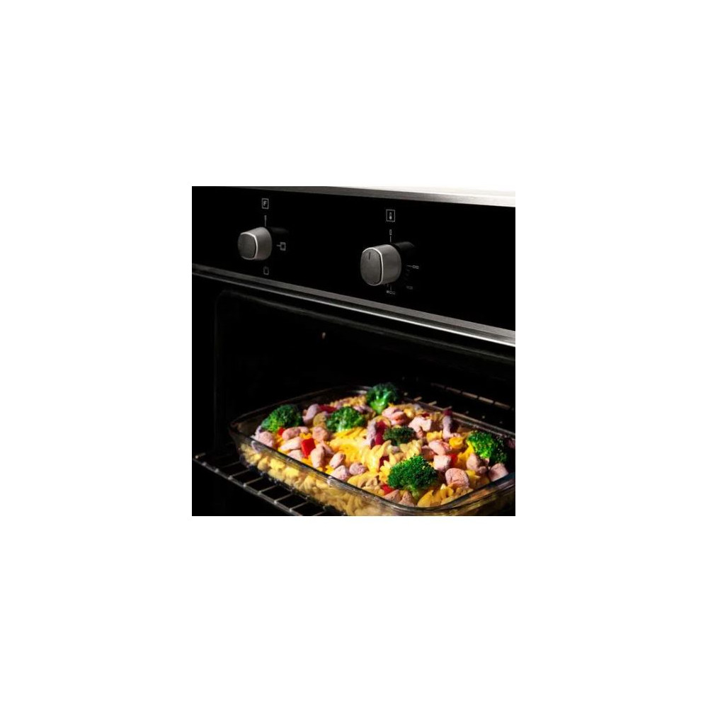 HORNO ESTATICO 120V INOXCON CRISTAL NEGRO