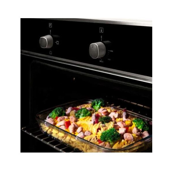 HORNO ESTATICO 120V INOXCON CRISTAL NEGRO