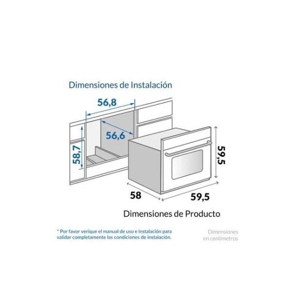 HORNO COMP. ELEC. 120V ESTAT INOX. 220V NEGRO HORNO COMP. ELEC. 120V ESTAT INOX. 220V NEGRO