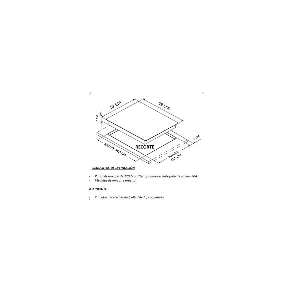 PLACA VITRO MEIRELES 4P.(1DOBLE) 60X50cm. 9F.DIGITAL PLACA VITRO MEIRELES 4P.(1DOBLE) 60X50cm. 9F.DIGITAL