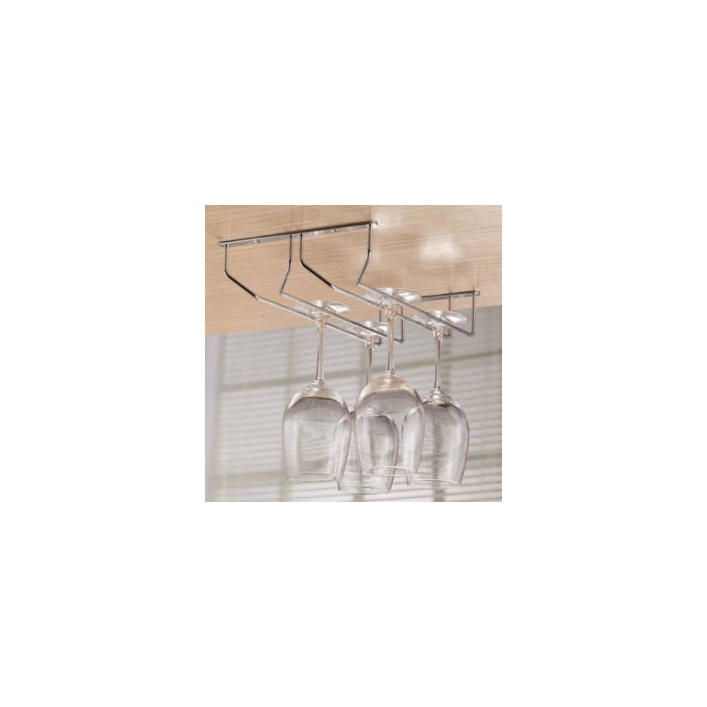 PORTA COPAS DE 2 FILAS CROMADA